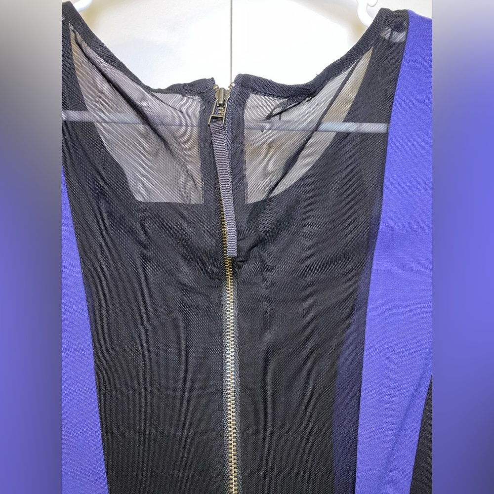 Guess Black and Purple Dress (US10 Ptp17-19") - Picture 7 of 7